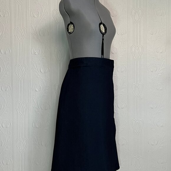 New with tags - Sustainable Thought denim jean skirt A line, size 10 - Picture 3 of 5